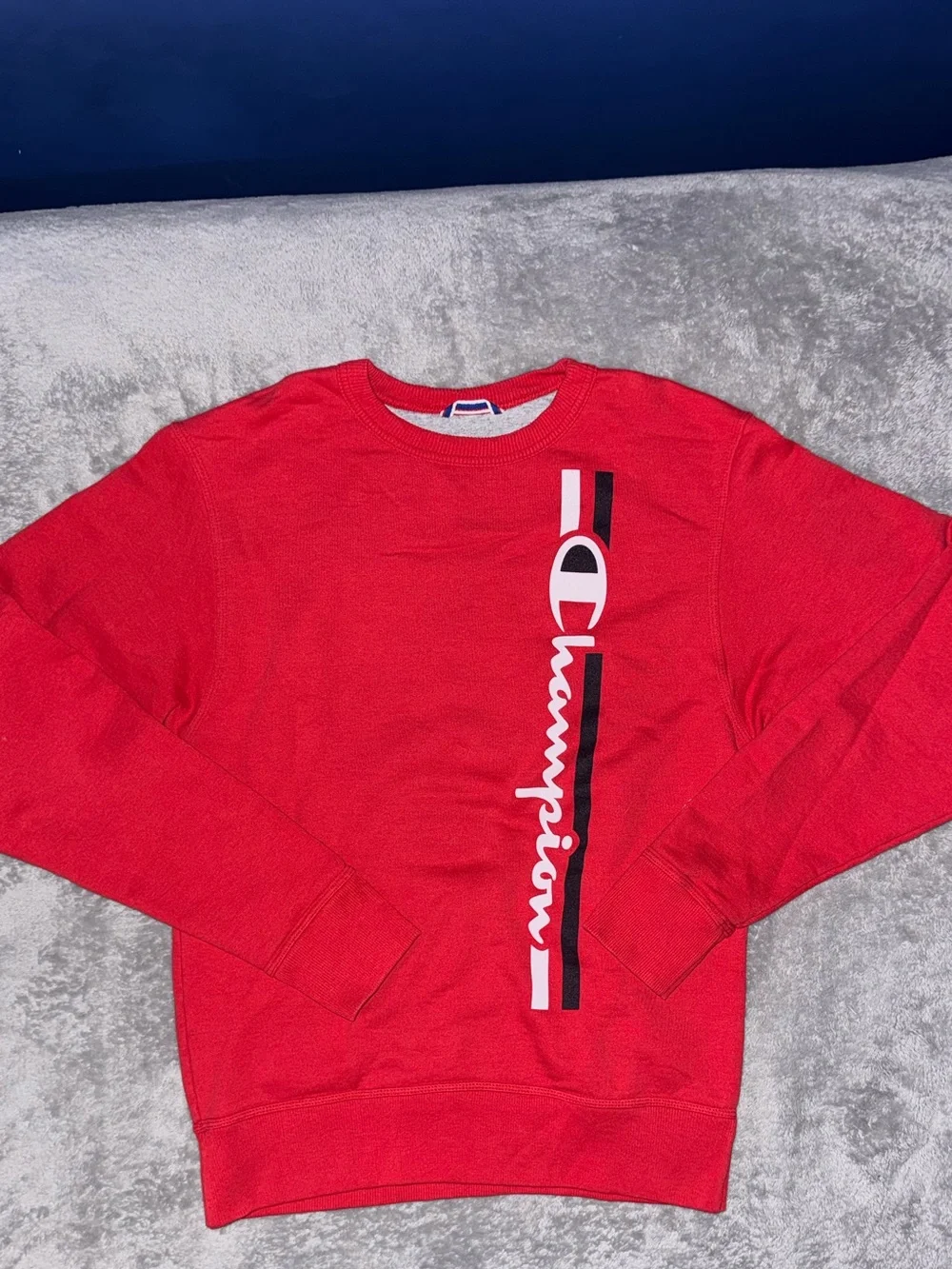 Mens Champion Crewneck Sweatshirts Bundle Gray & Red